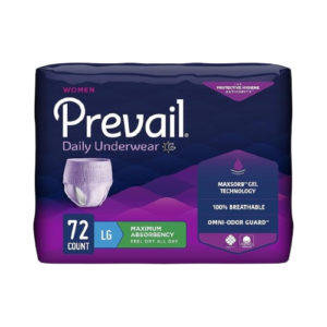 Prevail Proven | Large Pull-Up | Women’s Incontinence Protective Underwear | Maximum Absorbency | 72 Count