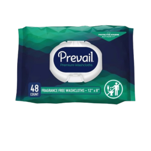 Prevail Fragrance Free Soft Pack Adult Washcloths – Unisex Adult Incontinence Wipes – Disposable Adult Wipes for Men& Women